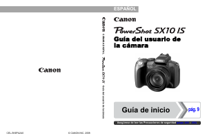 Manual de uso Canon PowerShot SX10 IS Cámara digital