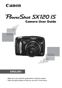 Manual Canon PowerShot SX120 IS Digital Camera