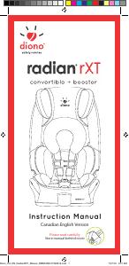 Manual Diono Radian rXT Car Seat