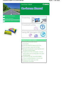 Manual Canon CanoScan 5600F Scanner
