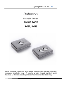 Használati útmutató Rohnson R-035 Elektromos takaró