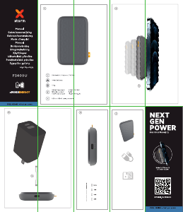 Manual de uso Xtorm FS400U Cargador portátil