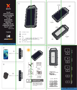 Mode d’emploi Xtorm FS405 Chargeur portable