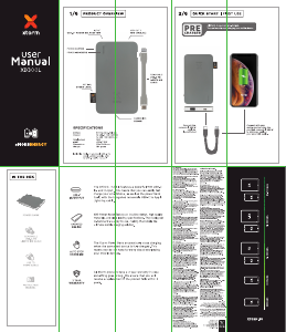 사용 설명서 Xtorm XB300L 휴대용 충전기