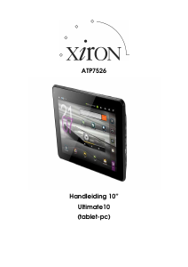 Handleiding Xiron ATP7526 Ultimate 10 Tablet