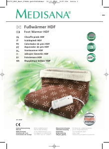 Manual Medisana HDF Foot Warmer