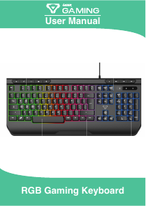 Handleiding Laser KB-MBK701-BK Toetsenbord