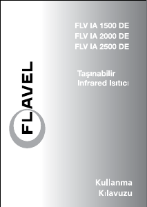 Kullanım kılavuzu Flavel FLV IA 2000 DE Palmiye soba