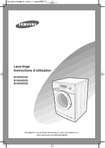 Mode d’emploi Samsung B1245A Lave-linge