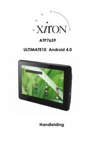 Handleiding Xiron ATP7659 Ultimate 10 Android 4.0 Tablet