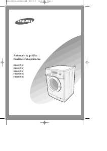 Návod Samsung B1245V Práčka