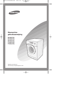 Handleiding Samsung B1245V Wasmachine