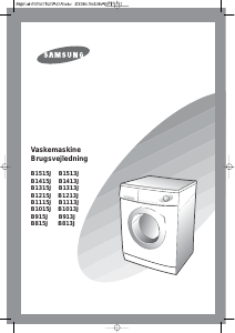 Brugsanvisning Samsung B1415J Vaskemaskine