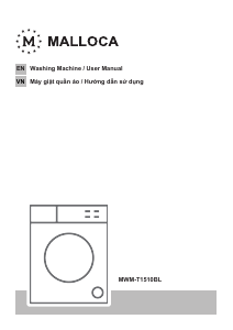 Handleiding Malloca MWM-T1510BL Wasmachine