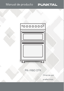 Manual de uso Punktal PK-1980 DTK Cocina