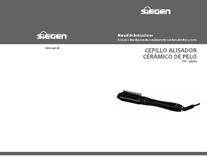 Manual de uso Siegen SG-4900 Plancha de pelo