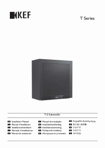 Handleiding KEF T-2 Subwoofer