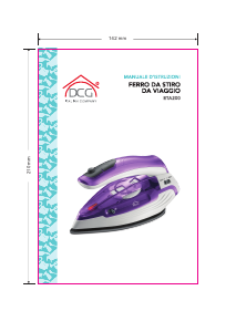 Manuale DCG ETA200 Ferro da stiro