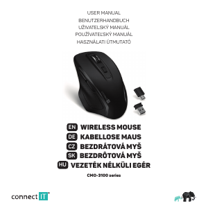 Manual Connect IT CMO-3100-GY Mouse
