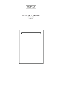 Instrukcja Kernau KDI 6754 Zmywarka