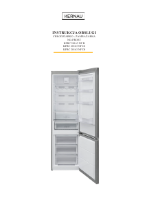 Manual Kernau KFRC 20163 NF IX Fridge-Freezer