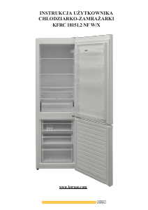 Manual Kernau KFRC 18151.2 NF W Fridge-Freezer