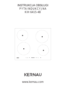 Instrukcja Kernau KIH 6415-4B Płyta do zabudowy