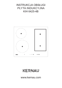 Instrukcja Kernau KIH 6425-4B Płyta do zabudowy