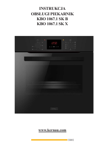 Manual Kernau KBO 1067.1 SK B Oven