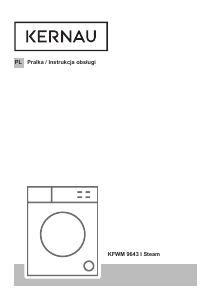 Instrukcja Kernau KFWM 9643 I Steam Pralka