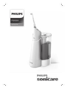 Manual Philips HX8471 AirFloss Pro Flosser