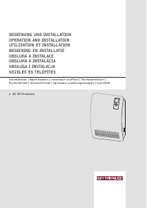 Mode d’emploi Stiebel Eltron CK 20 Premium Chaudière