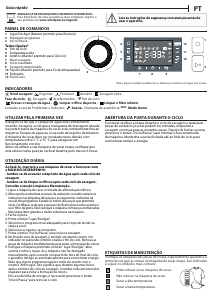 Manual Whirlpool FFTN M22 9X2 EU Máquina de secar roupa