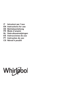 Manual de uso Whirlpool WVH 92 K F KIT/1 Placa