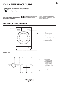 Handleiding Whirlpool FFWDB 976258 BV EE Was-droog combinatie