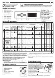 Mode d’emploi Whirlpool FFB 10469 BV EE Lave-linge