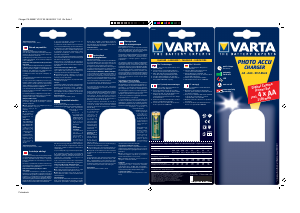 Handleiding Varta 57039 Compact Batterijlader