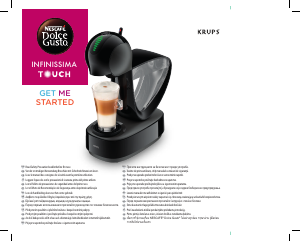 Bruksanvisning Krups KP270A10 Infinissima Touch Kaffemaskin