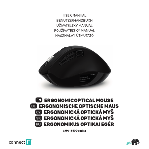Manual Connect IT CMO-4400-BK Mouse