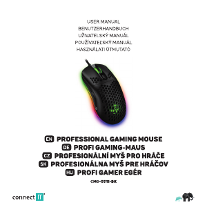 Manual Connect IT CMO-5511-BK Mouse
