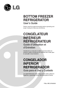 Manual LG GR-F217NS Fridge-Freezer