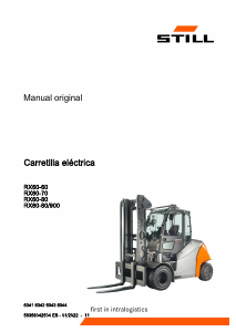 Manual de uso Still RX60-60 Carretilla elevadora