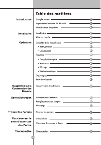 Mode d’emploi LG GC-B3993BQA Réfrigérateur combiné