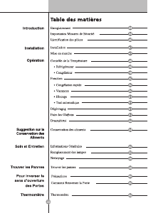 Mode d’emploi LG GC-F3994BQA Réfrigérateur combiné