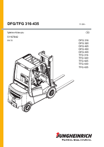 Kullanım kılavuzu Jungheinrich DFG 320 Forklift
