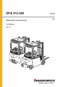 Manual de uso Jungheinrich EFG 215 Carretilla elevadora