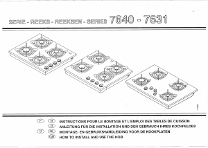 Mode d’emploi Bluesky BTG 6042 N Table de cuisson