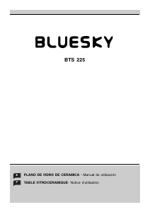 Mode d’emploi Bluesky BTS 225 Table de cuisson