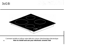 Mode d’emploi Bluesky BTS 226 Table de cuisson