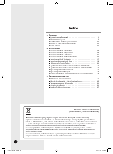 Manual de uso Samsung AQV09FAX Aire acondicionado